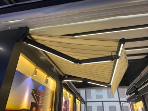 waterproof linear light application