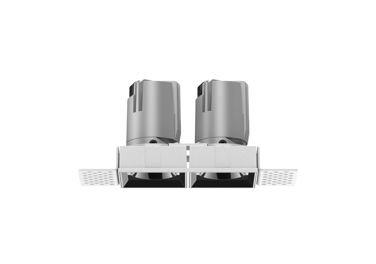 Pro hotell spotlight 2×7W kuttstørrelse 105×53mm 1