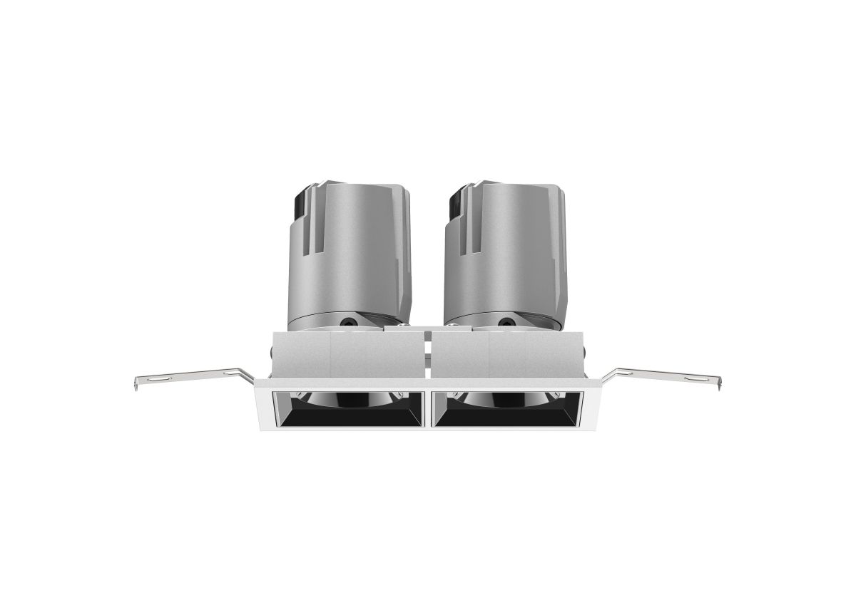 Pro hotell spotlight 2×7W kuttstørrelse 105×53mm