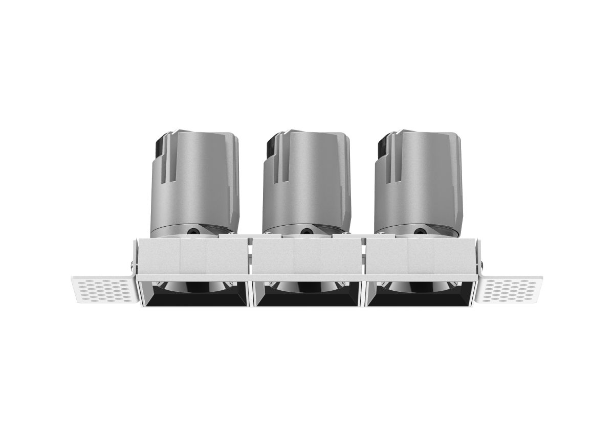 Pro hotel spot light 3×7W  cutsize 158×53mm