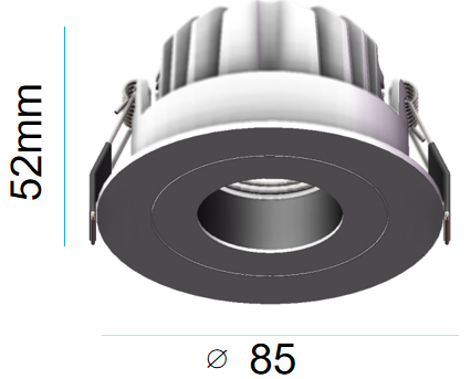 klassisk 85-52mm