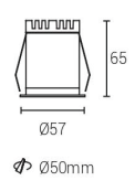 mini cutsize 50mm