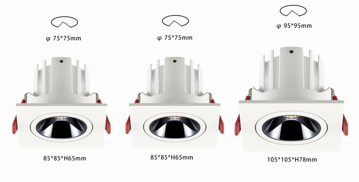 recessed boxster مربع