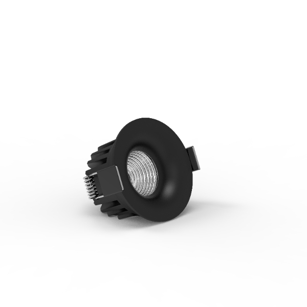 Downlights LED aluminium nawiskeun dissipation panas alus teuing, efisiensi énergi, sababaraha pilihan aperture, sarta dimensi jangkungna rupa-rupa pikeun minuhan sagala rupa kaperluan proyék.