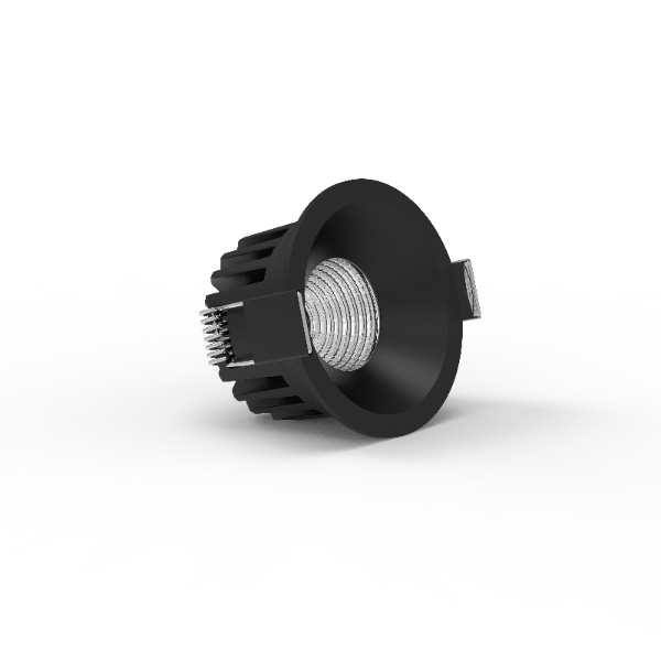 shallow flat surface  black