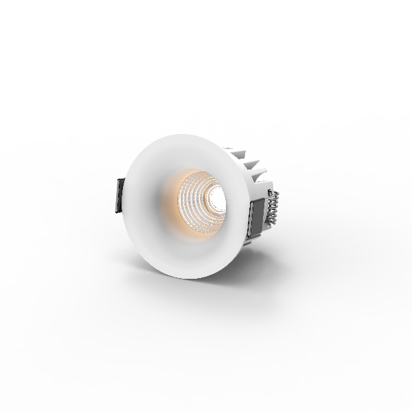 lampu sorot led antiglare lampu sorot klasik kanthi potongan ukuran 80-85mm 12W