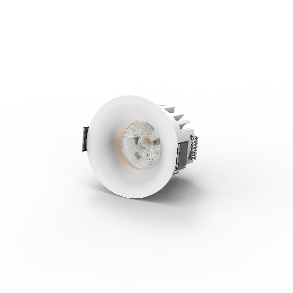LED-downlights i aluminium tilbyr utmerket varmespredning, energieffektivitet, flere blenderåpninger og forskjellige høydedimensjoner for å møte ulike prosjektbehov.