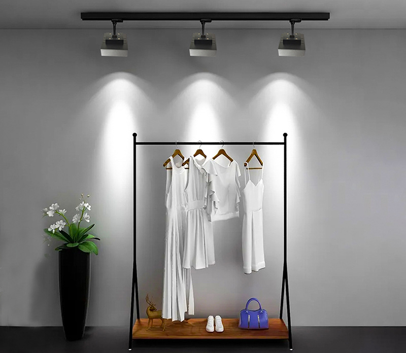 LED magnetic track lighting is both environmentally friendly and safe, with added benefit of being customizable to display a variety of colors and appearances.